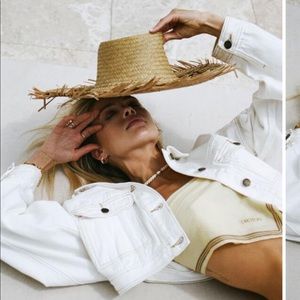 Sabo skirt white ever jacket